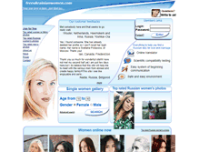 Tablet Screenshot of freeukrainianwomen.com